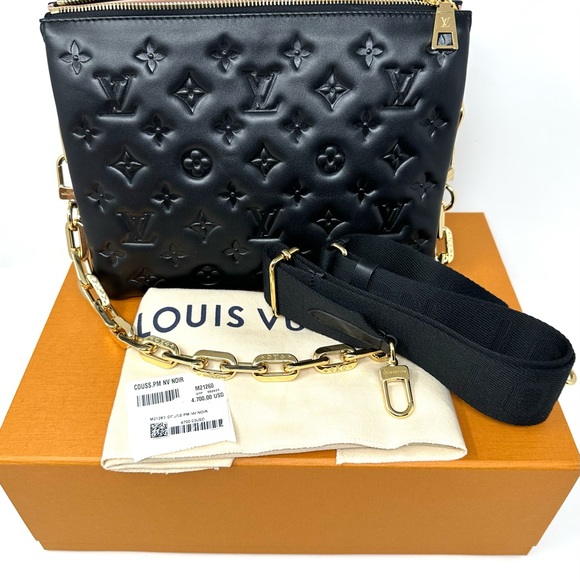 Louis Vuitton Coussin PM Black Leather - Picture 1 of 14